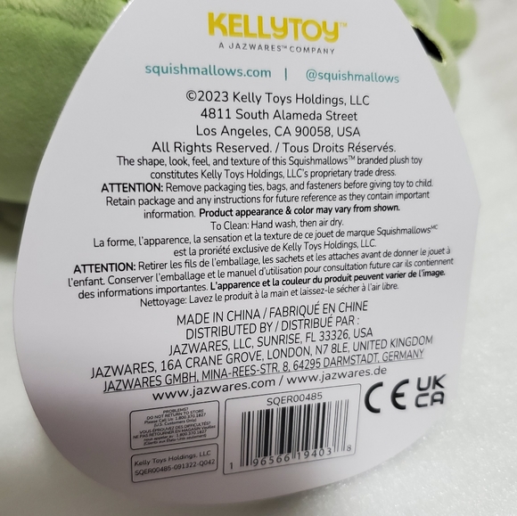 NWT 5" Zhen, Easter Frog Squishmallows - Picture 9 of 9